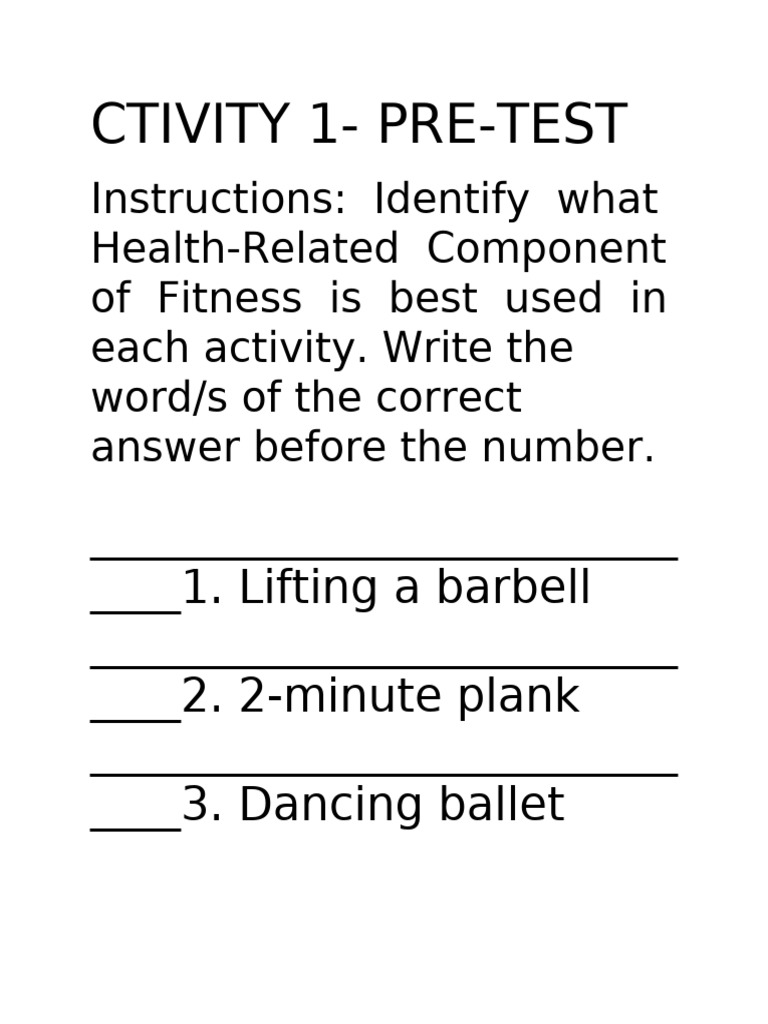 Activity 1 | PDF