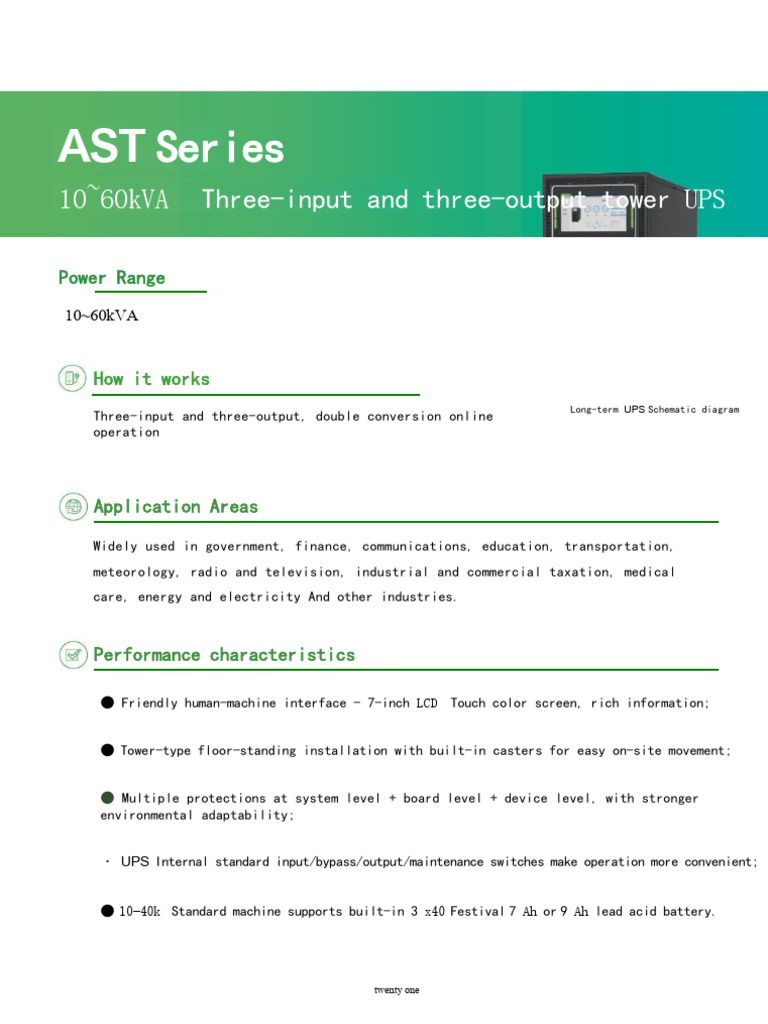 10 60kva 3 Phase Ups | PDF | Mains Electricity | Manufactured Goods