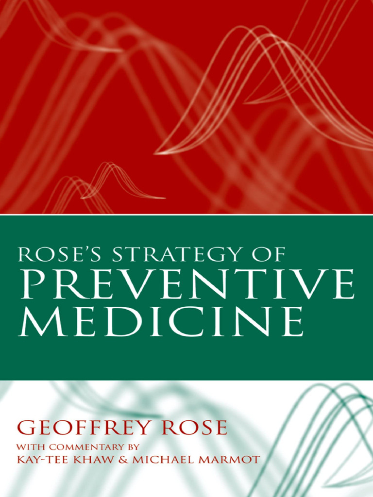 Geoffrey Rose's Preventive Medicine Insights | PDF | Cardiovascular ...