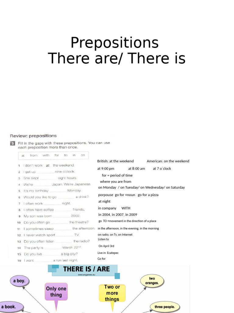 Prepositions | PDF