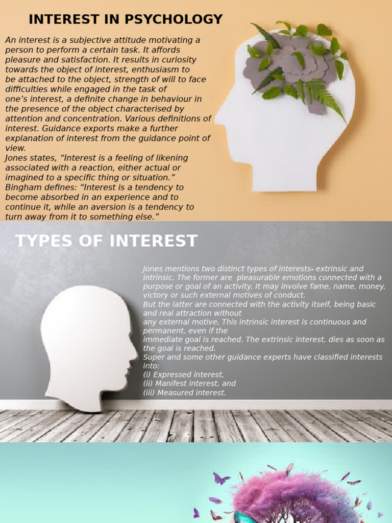 Understanding Interest Types and Measurement | PDF | Motivation ...