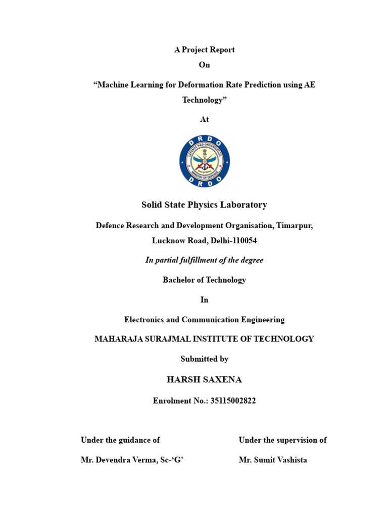 Machine Learning for Landslide Prediction | PDF | Machine Learning ...