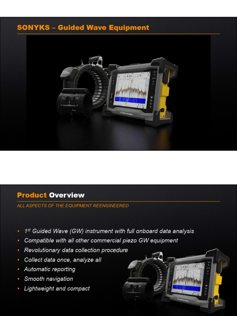 SonyKS Guided Wave Inspection Equipment | PDF | Mechanical Engineering