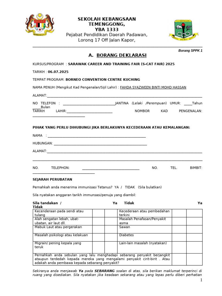Deklarasi BCCK | PDF