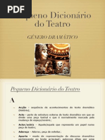 Pequeno Dicionario do Teatro