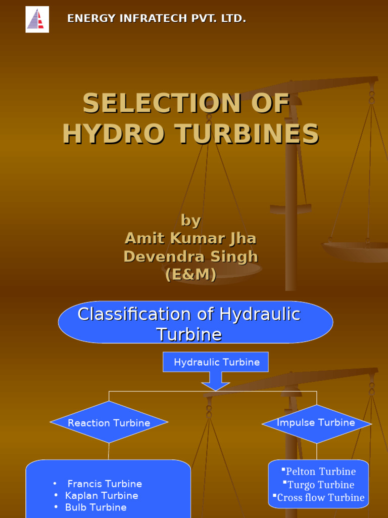 Hydro Turbine Selection Guide | PDF | Turbine | Turbomachinery