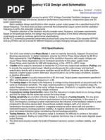 Download High Frequency VCO Design and Schematics by FreeFM SN9229834 doc pdf