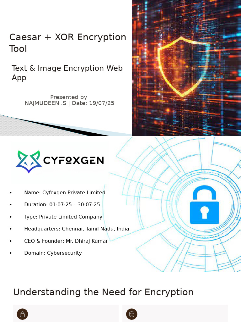 Caesar & XOR Encryption Web Tool | PDF | Encryption | Cryptography