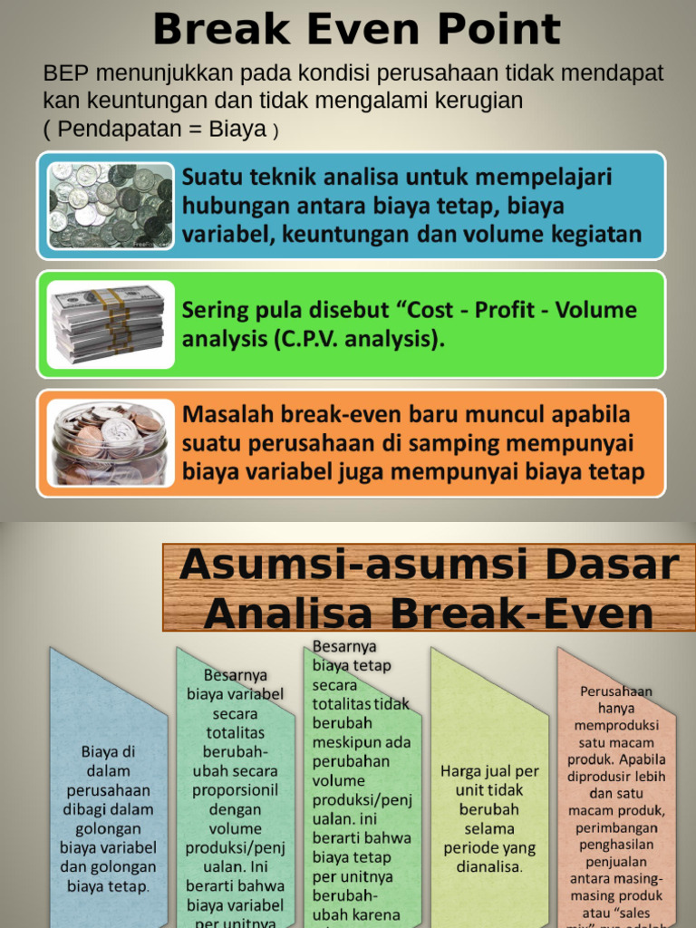 Analisis Break Event Point | PDF