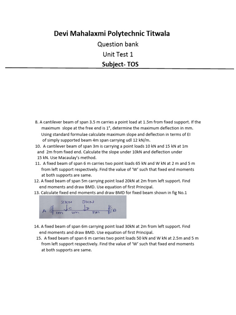 Tos QB | PDF