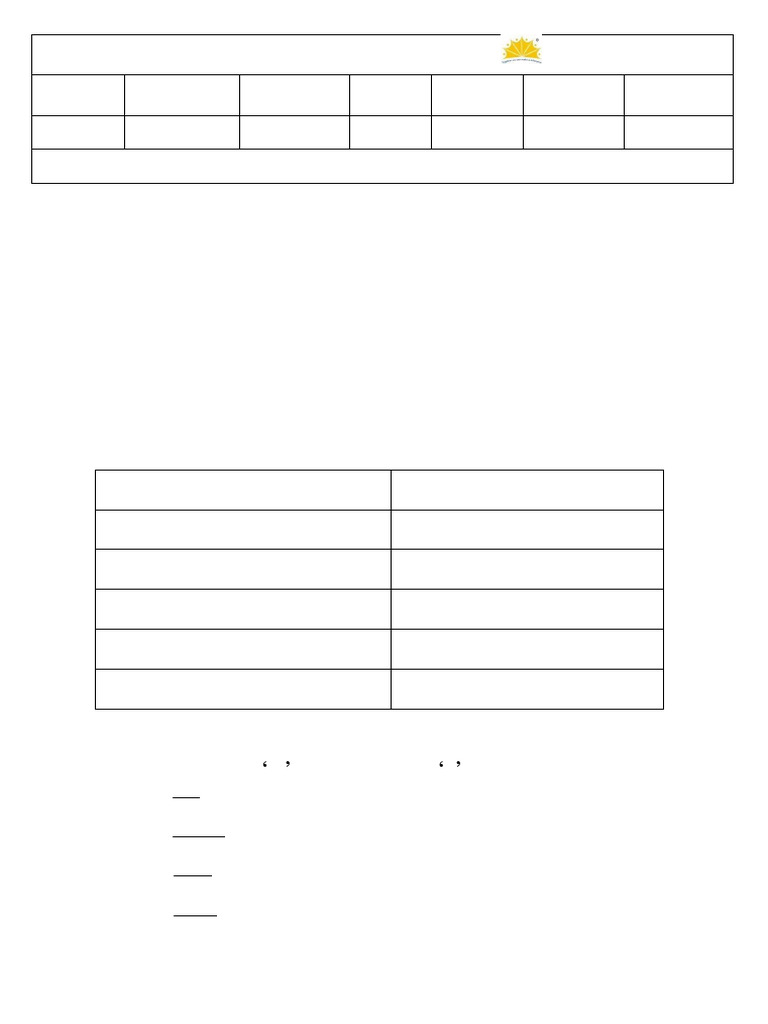 Grade 1 English Assessment Worksheet | PDF | Syntax | Linguistic Morphology