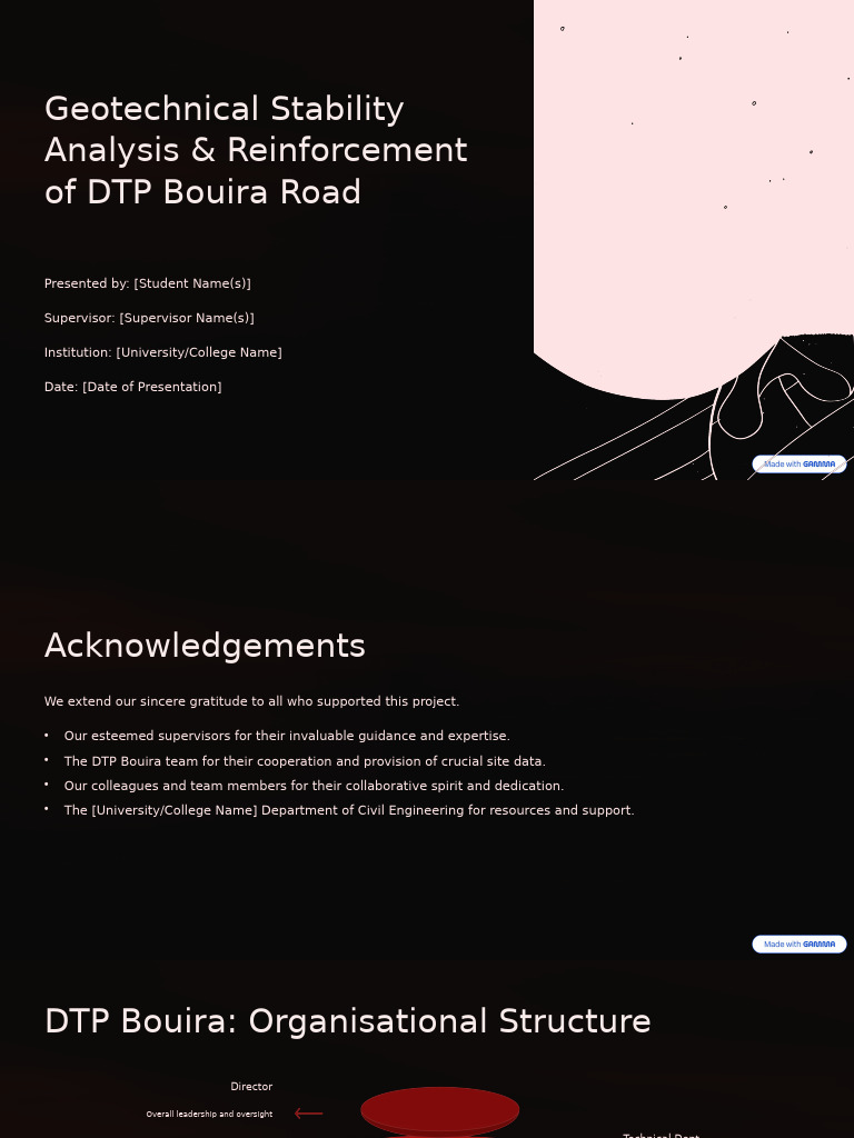 DTP Bouira Road Stability Analysis | PDF | Geotechnical Engineering ...