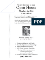 Open House: You're Invited To Our
