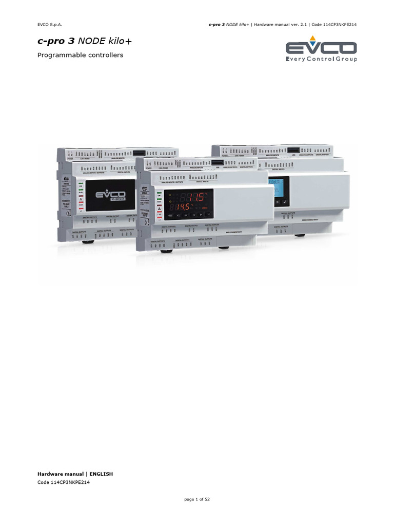 c-pro 3 NODE kilo+ Hardware Manual | PDF | Direct Current | Computer ...