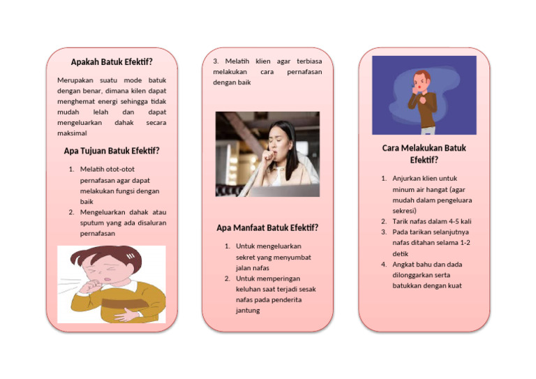 Teknik Batuk Efektif untuk Kesehatan | PDF