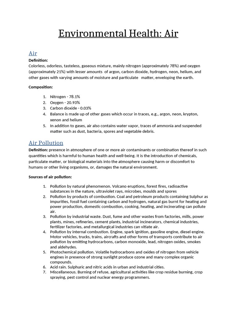 Understanding Air Pollution and Health | PDF | Air Pollution | Smoke