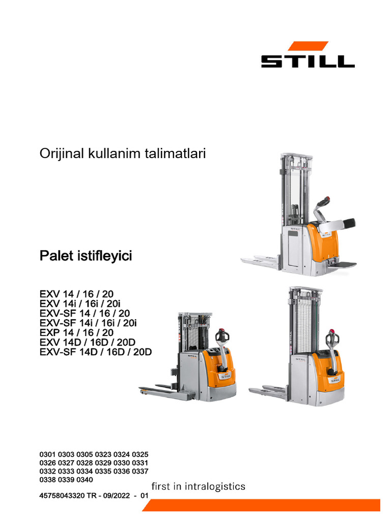 Exv Exv-Sf Exp TR Manual | PDF