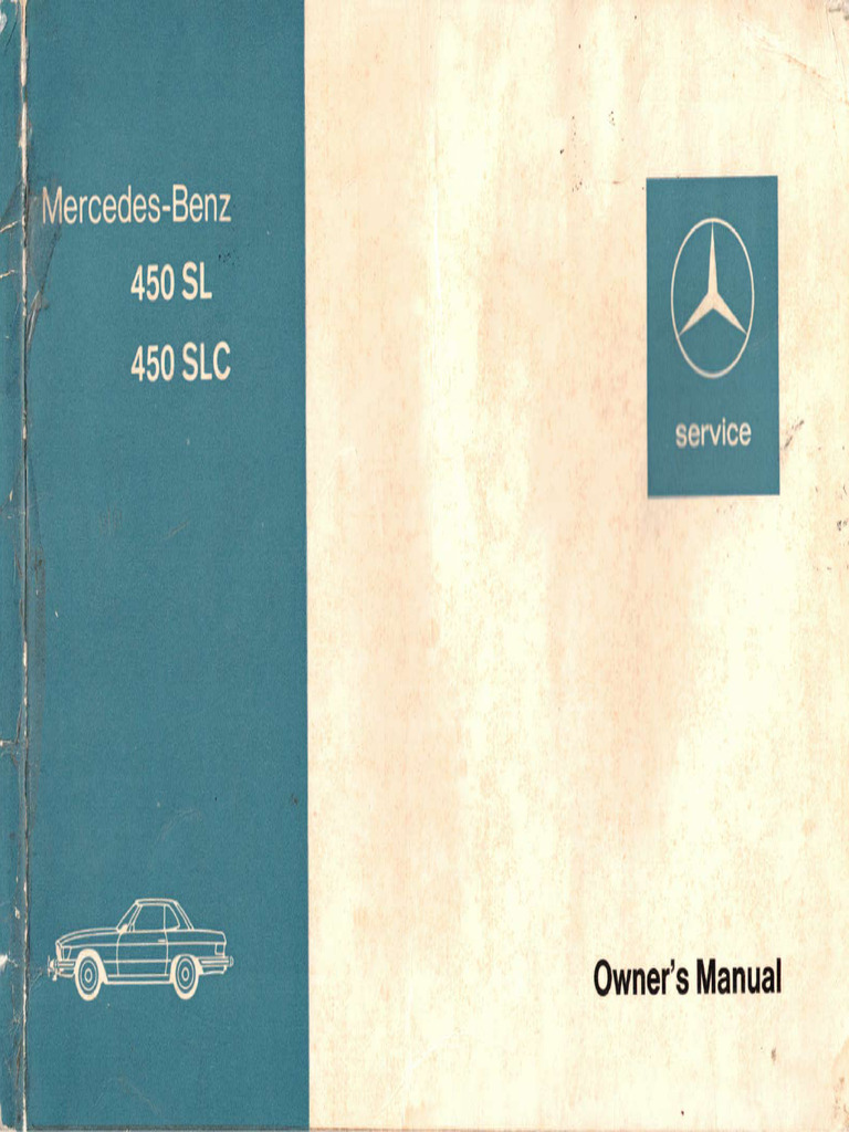 74 450SL 450SLC Om | PDF