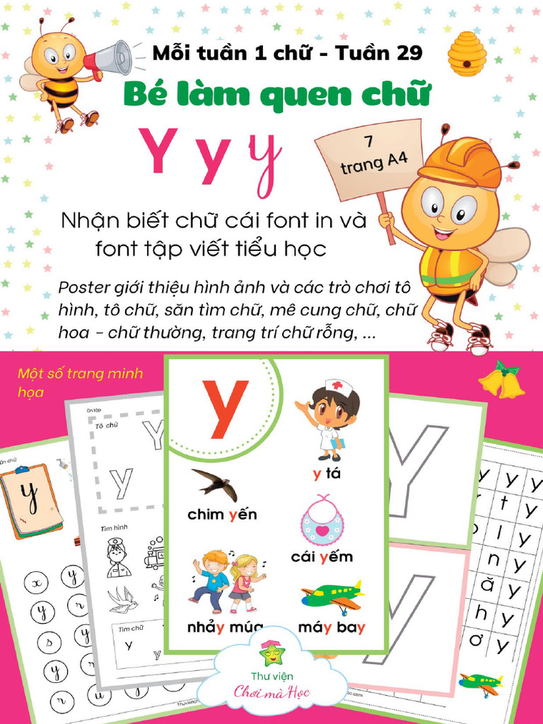 Tuần 29 - Chữ Y y - Nhận Biết.thuvienchoimahoc.vip PDF | PDF