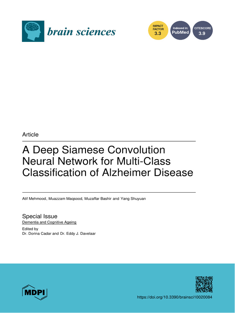 SCNN for Multi-Class Alzheimer Classification | PDF | Deep Learning ...