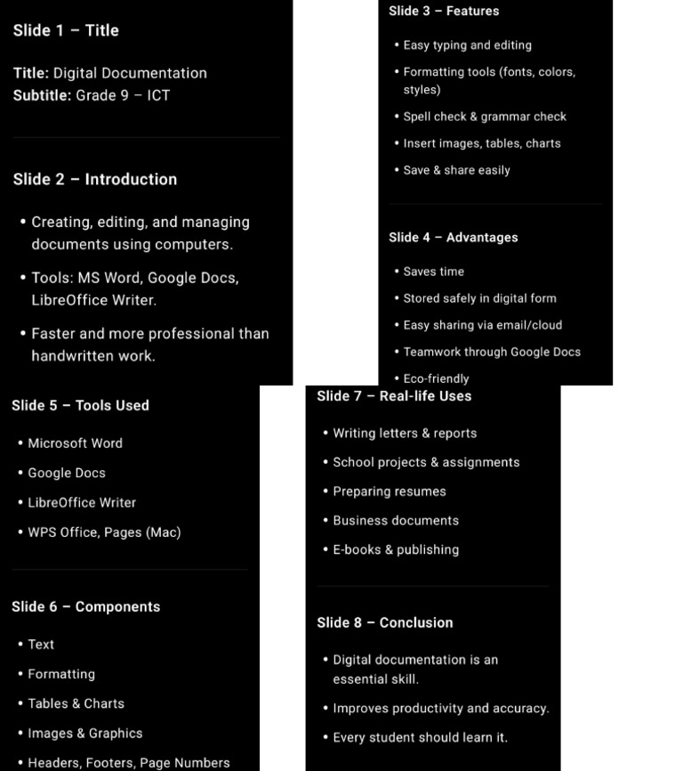 Digital Documentation | PDF