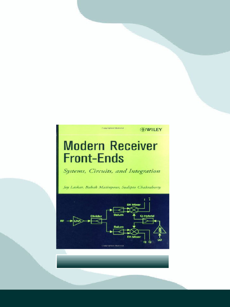 洋書 Modern Receiver Front-Ends Modern Receiver Front-Ends: Systems, Circuits, and