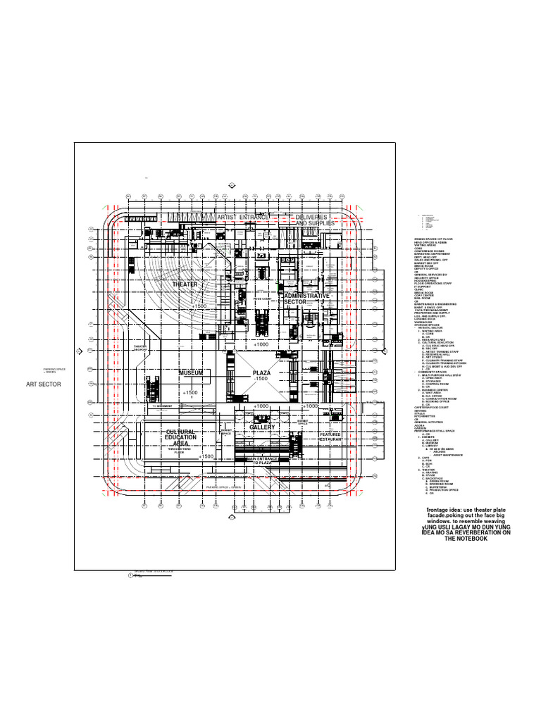 Second Floor Architectural Plan | PDF | Logistics
