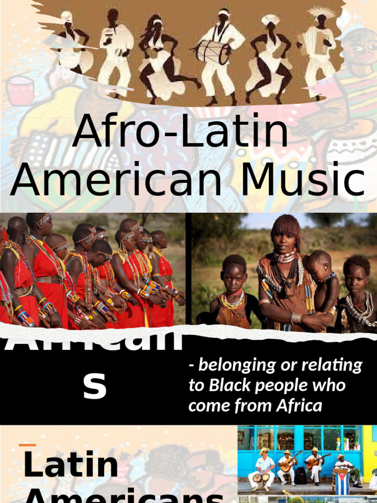 2526 Q2 Music - Lesson 1 - Historical and Cultural Background of Afro ...