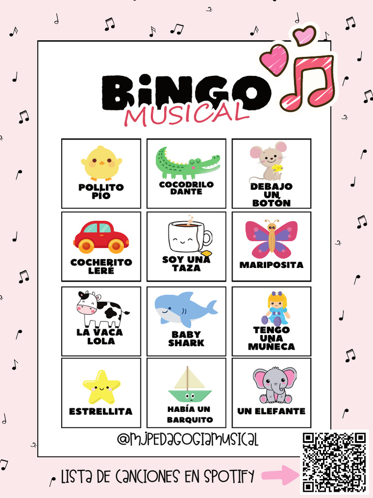 Bingo Infantil para Imprimir PDF | PDF