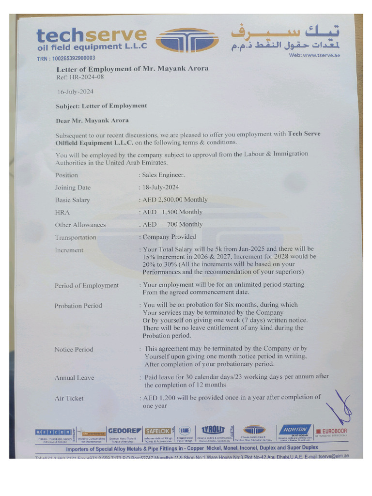 Offer | PDF