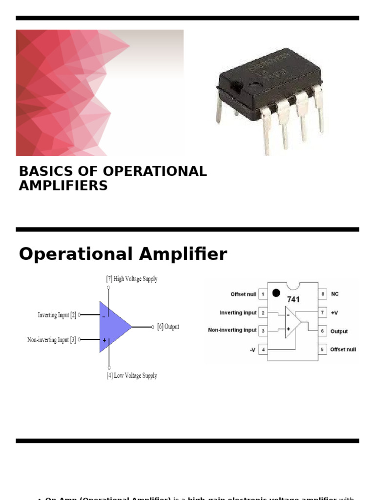 Understanding Operational Amplifiers | PDF
