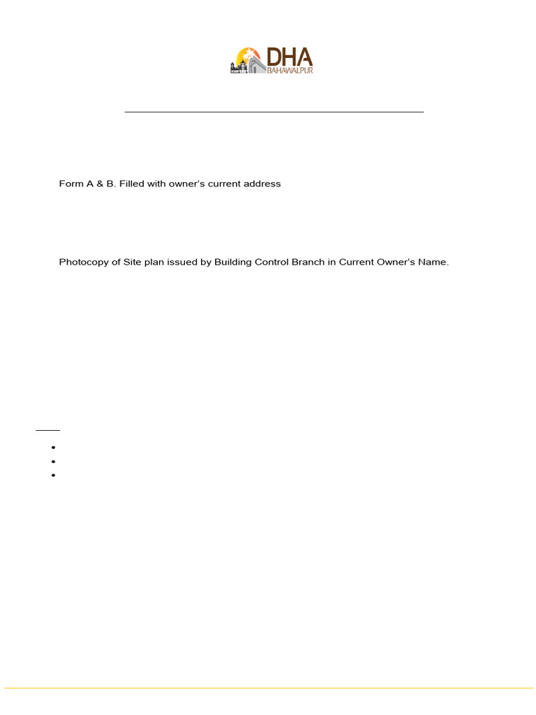 DHA Bahawalpur Drawing Submission Guide | PDF | Road