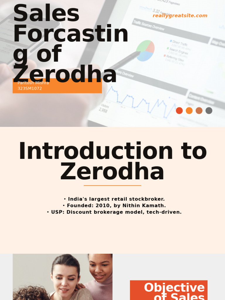 Sales Forcasting of Zerodha | PDF