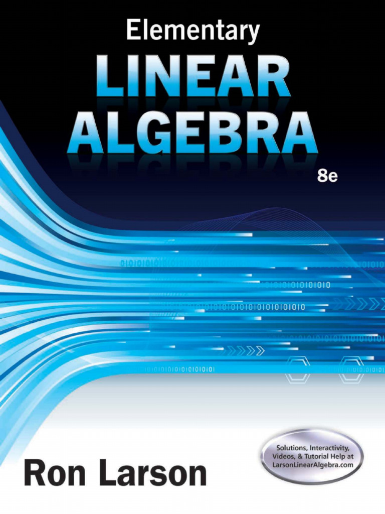 Elementary Linear Algebra 2016-Trang-1 | PDF | Linear Map | Matrix ...