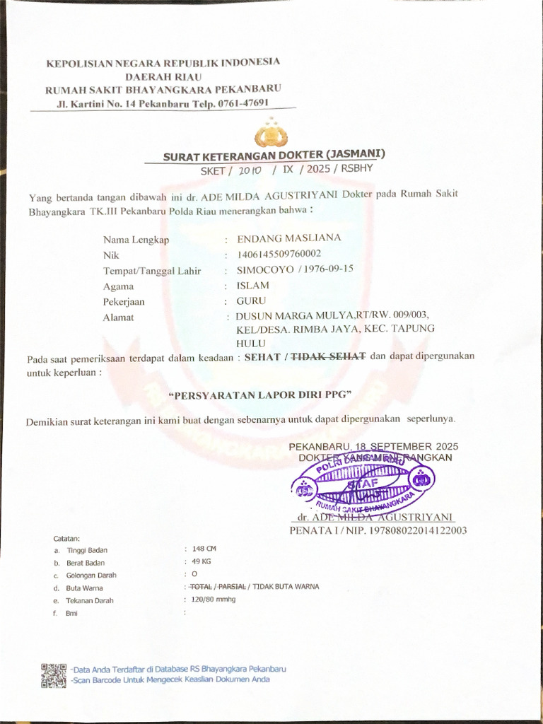 Jasmani Endang | PDF