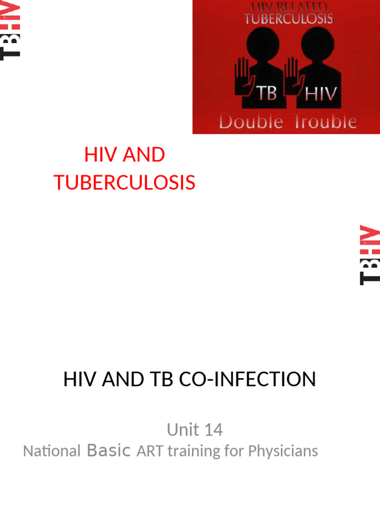 HIV and Tuberculosis Co-Infection Guide | PDF | Tuberculosis ...