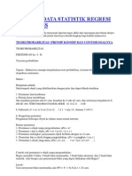 Analisis Data Statistik Regresi Anova Spss