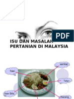 ISU-MASALAH PERTANIAN