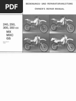 Download KTM-250-300-350MX-MXC-GS-86-Owner-s-manual-20117DE by frylockthefryman SN92309934 doc pdf