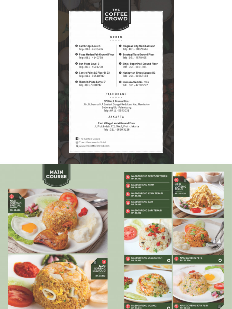 TCC Menu 02 | PDF