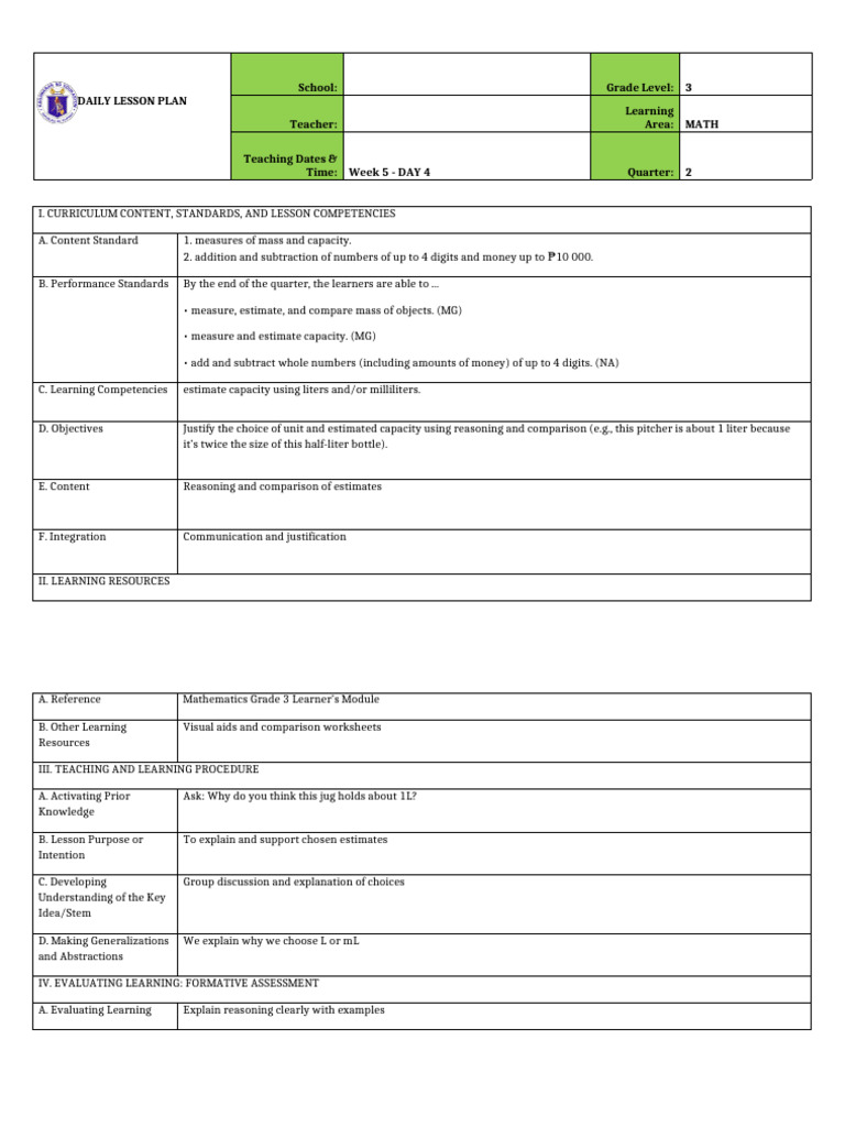 DLP Competency #5 | PDF