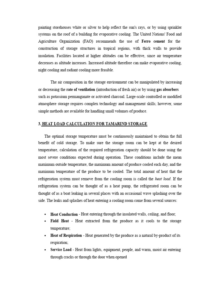 Design of Cold Storage | PDF | Thermal Insulation | Heat Transfer