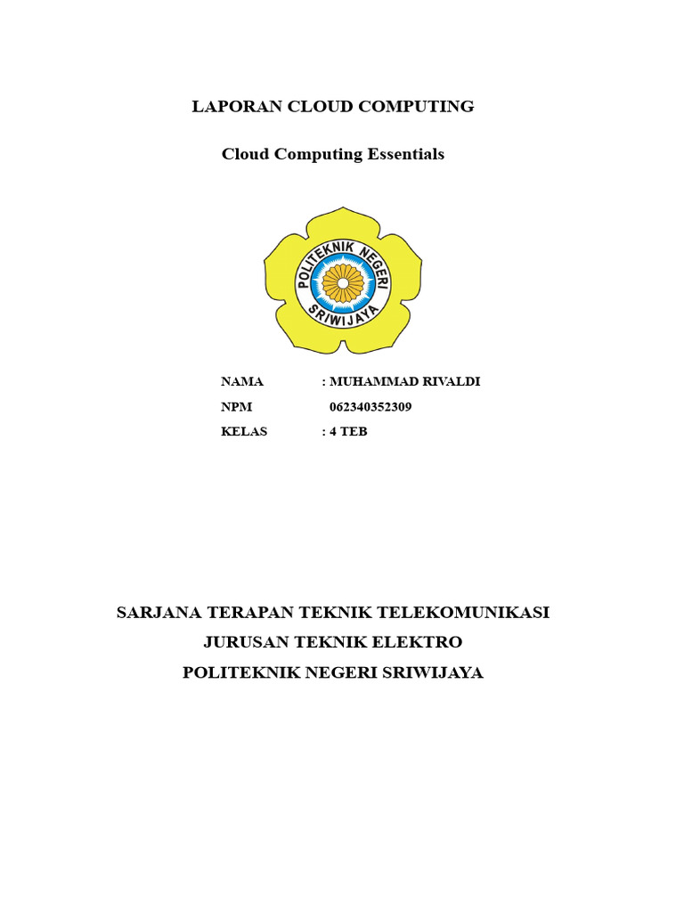 Dasar-Dasar Cloud Computing AWS | PDF