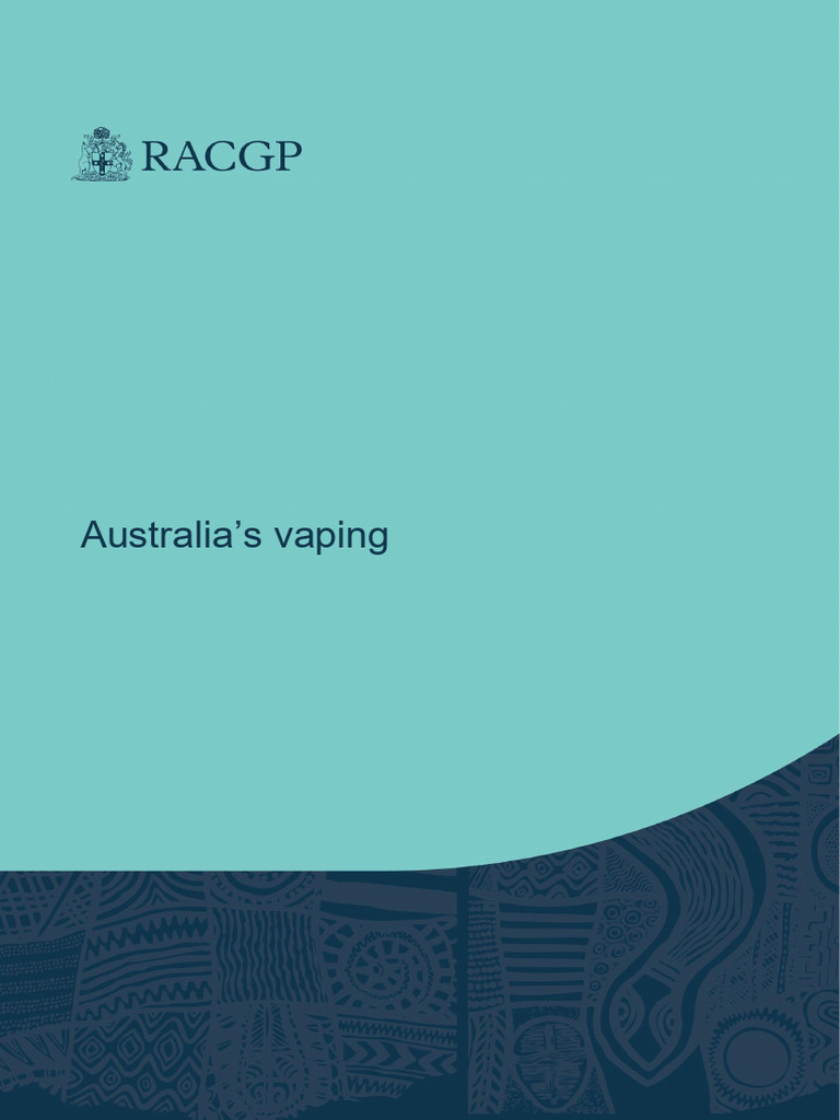 RACGP NVP and Vaping | PDF | Electronic Cigarette | Smoking Cessation