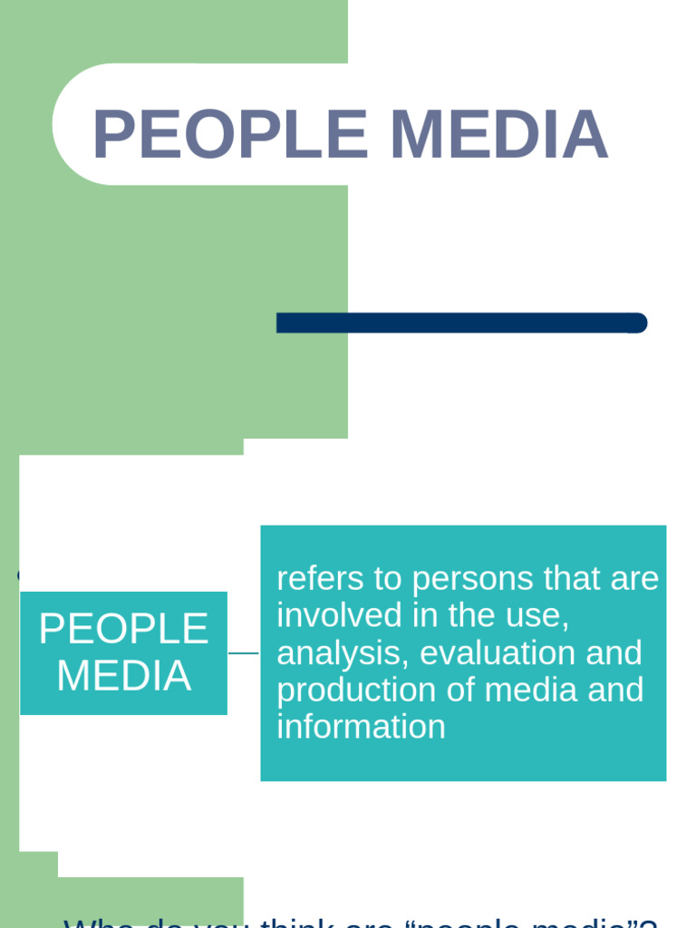 Understanding People Media Types | PDF | Human Communication ...