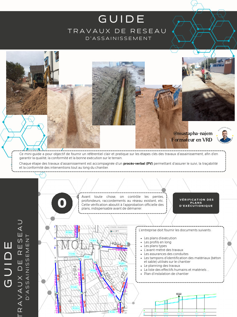 Guide des travaux d'assainissement VRD | PDF