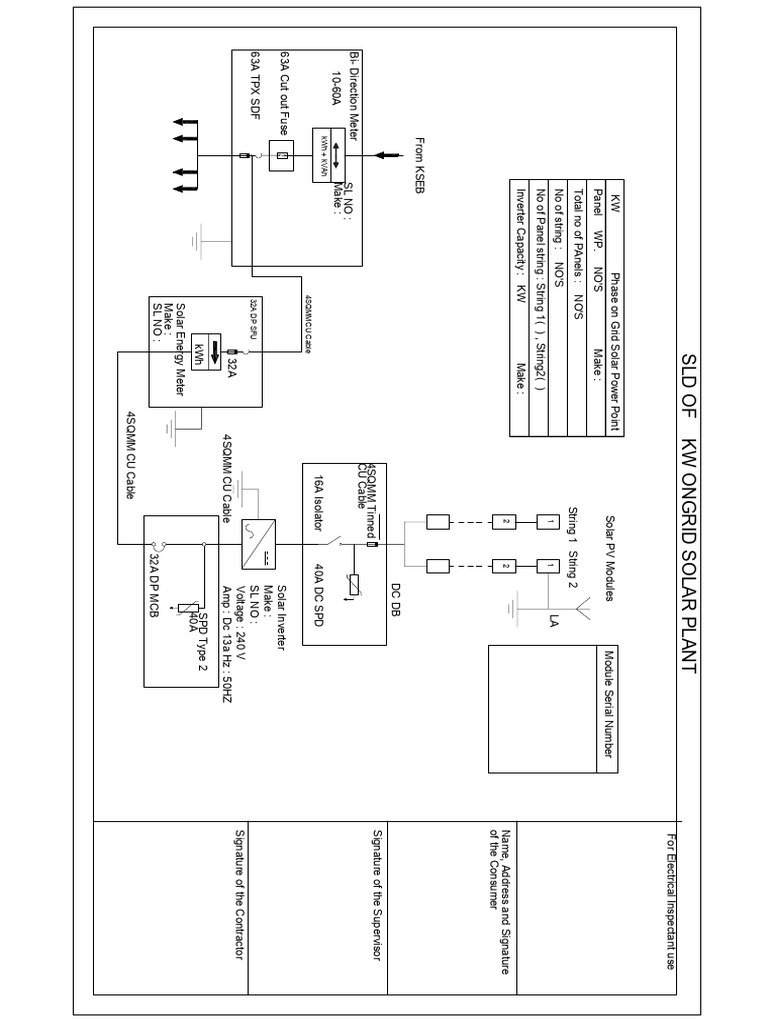 Solar Power System Installation Details | PDF | Solar Power | Photovoltaics