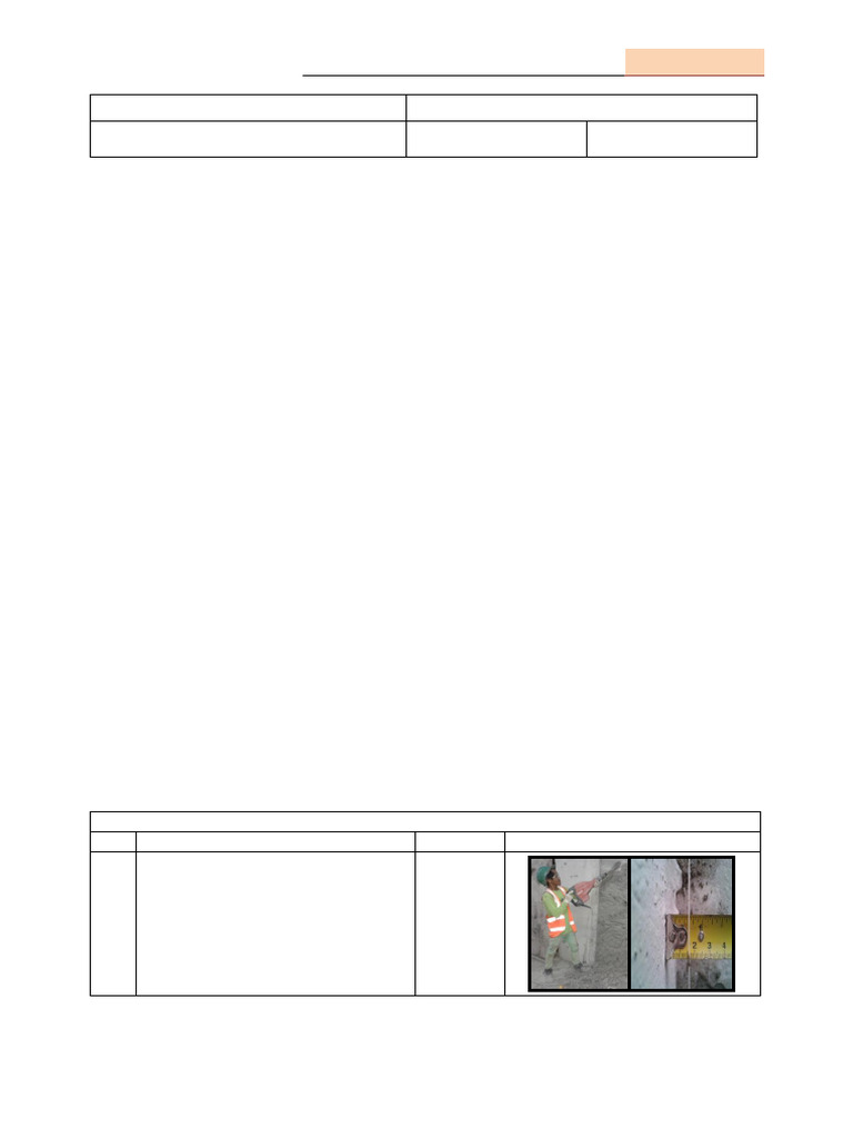 Method of Statement Recessed Concrete | PDF | Concrete | Building Materials