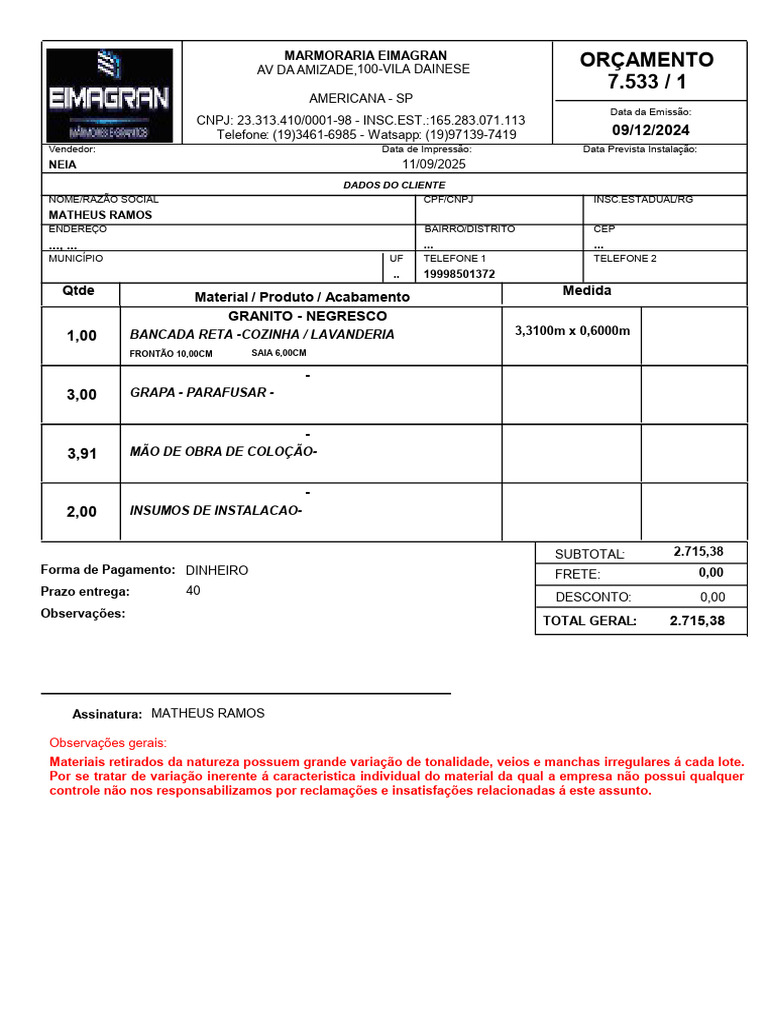 7533 - Negresco - Sem Base | PDF