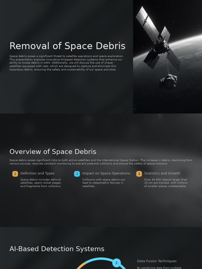 Removal of Space Debris | PDF | Space Debris | Satellite